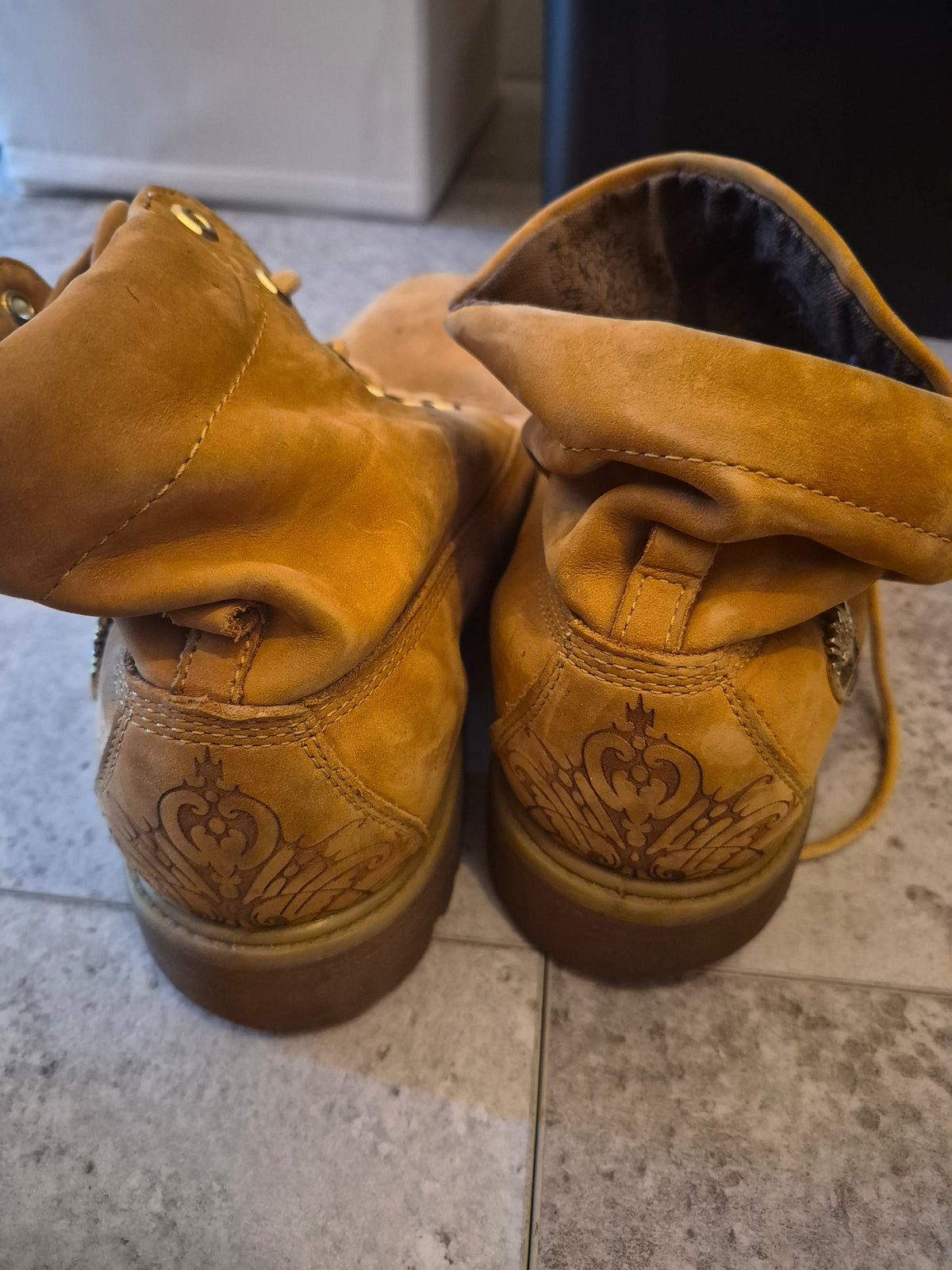 Pre-owned Timberland boots size 10.5w